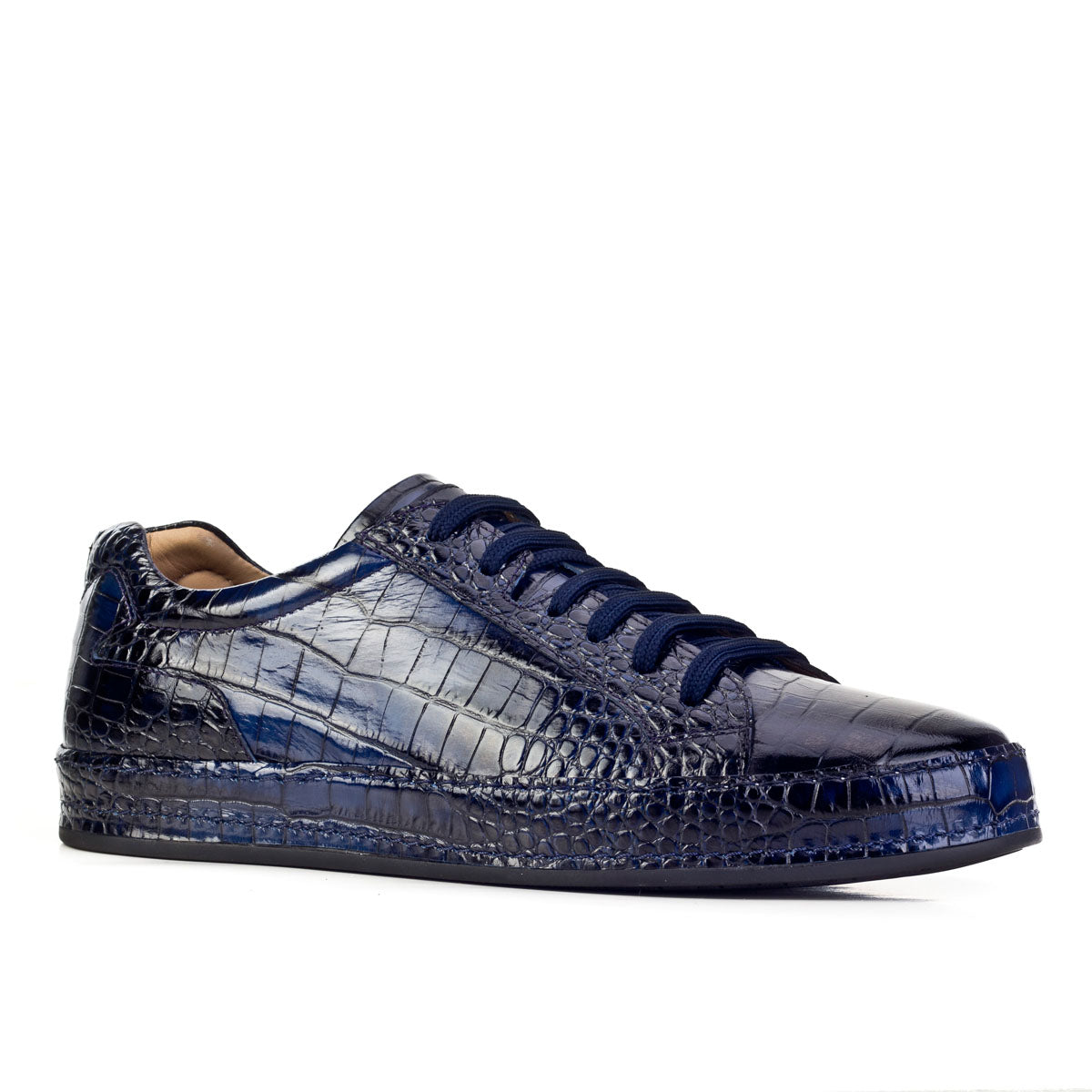 Cabani 15100A118 Erkek %100 Hakiki Deri sneaker &spor Lacivert