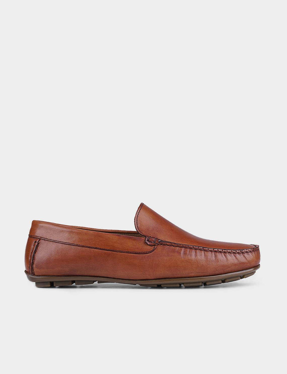 Cabani 010M150 Erkek %100 Hakiki Deri Loafer Ayakkabı 584 Fındık Sanetta