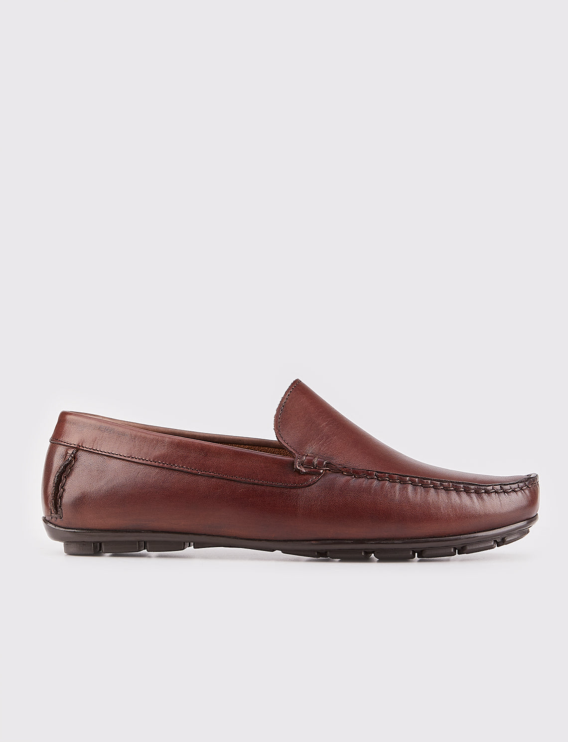 Cabani 010M150 Erkek %100 Hakiki Deri Loafer Ayakkabı 691 Kahve Sannetta