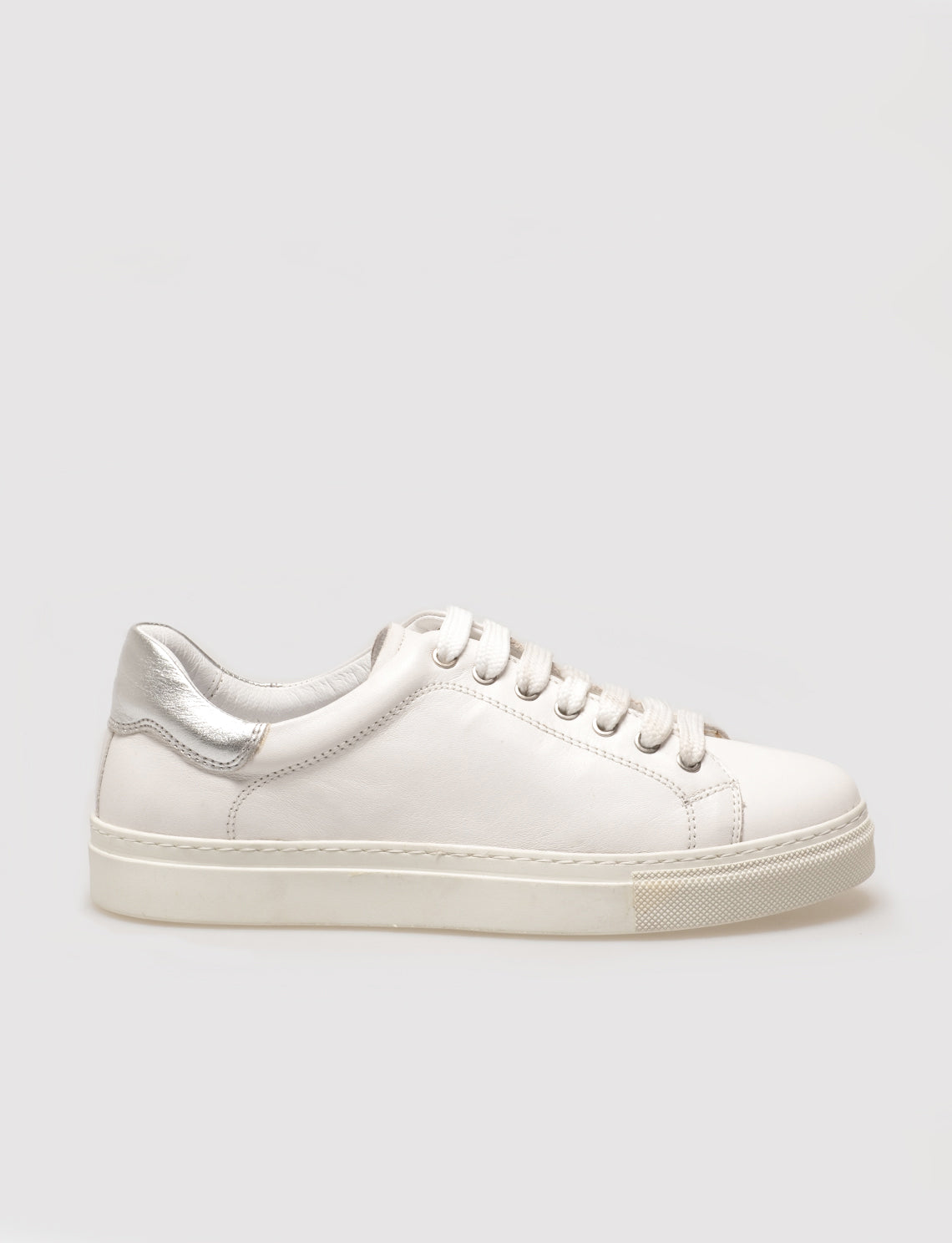 Cabani 136M1166 Kadın %100 Hakiki Deri sneaker &spor Beyaz