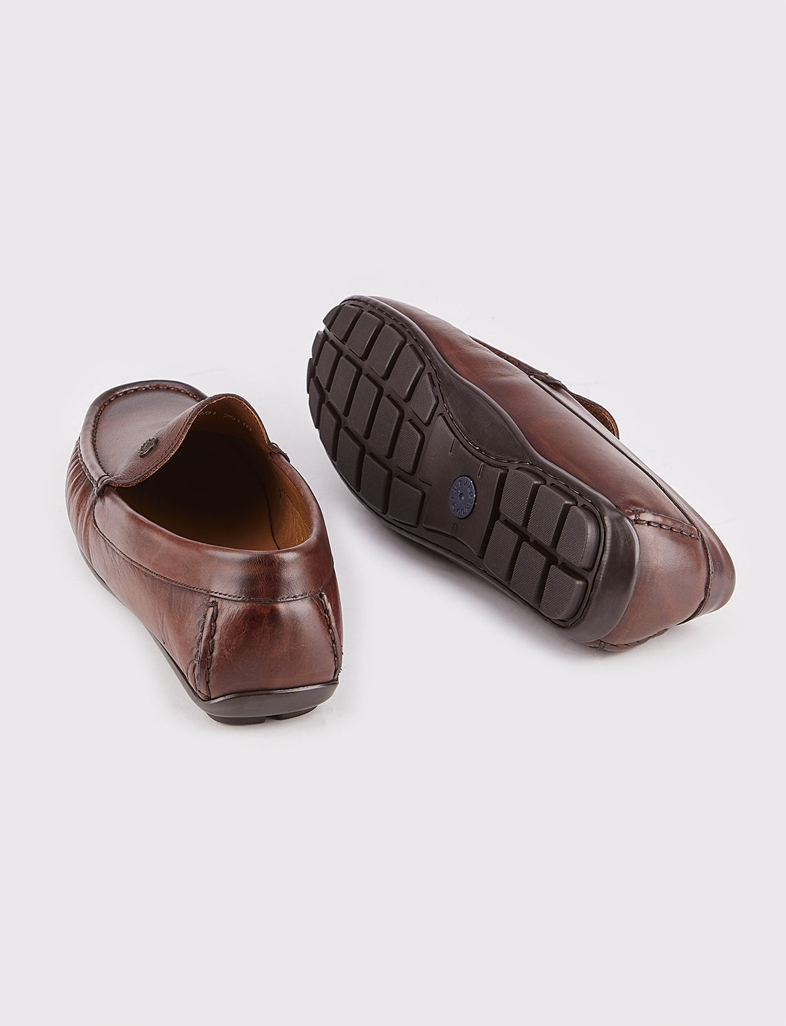 Cabani 010M129 Erkek %100 Hakiki Deri loafer & makosen 691 Kahve Sannetta