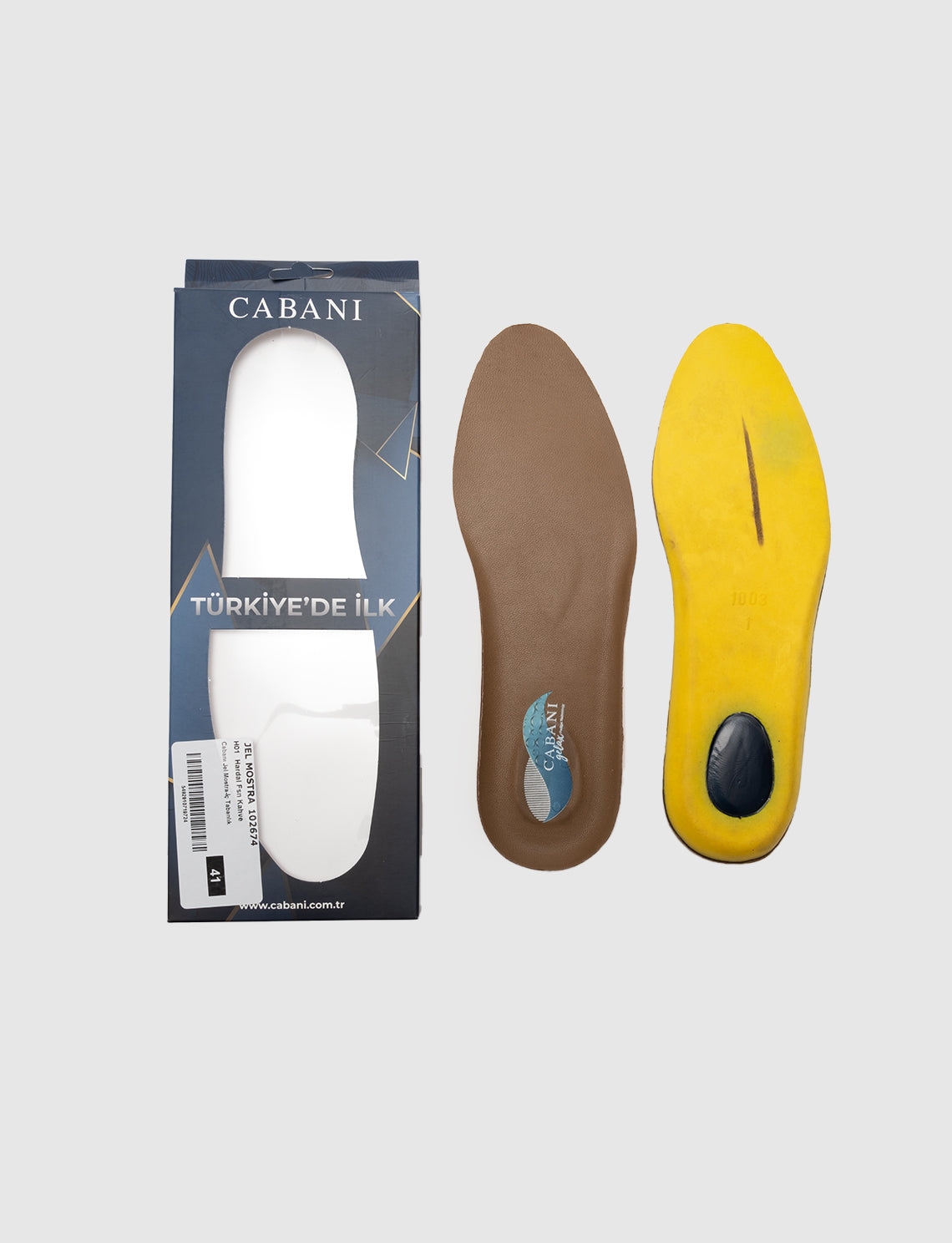 Cabani JEL MOSTRA Erkek Tabanlık Hardal