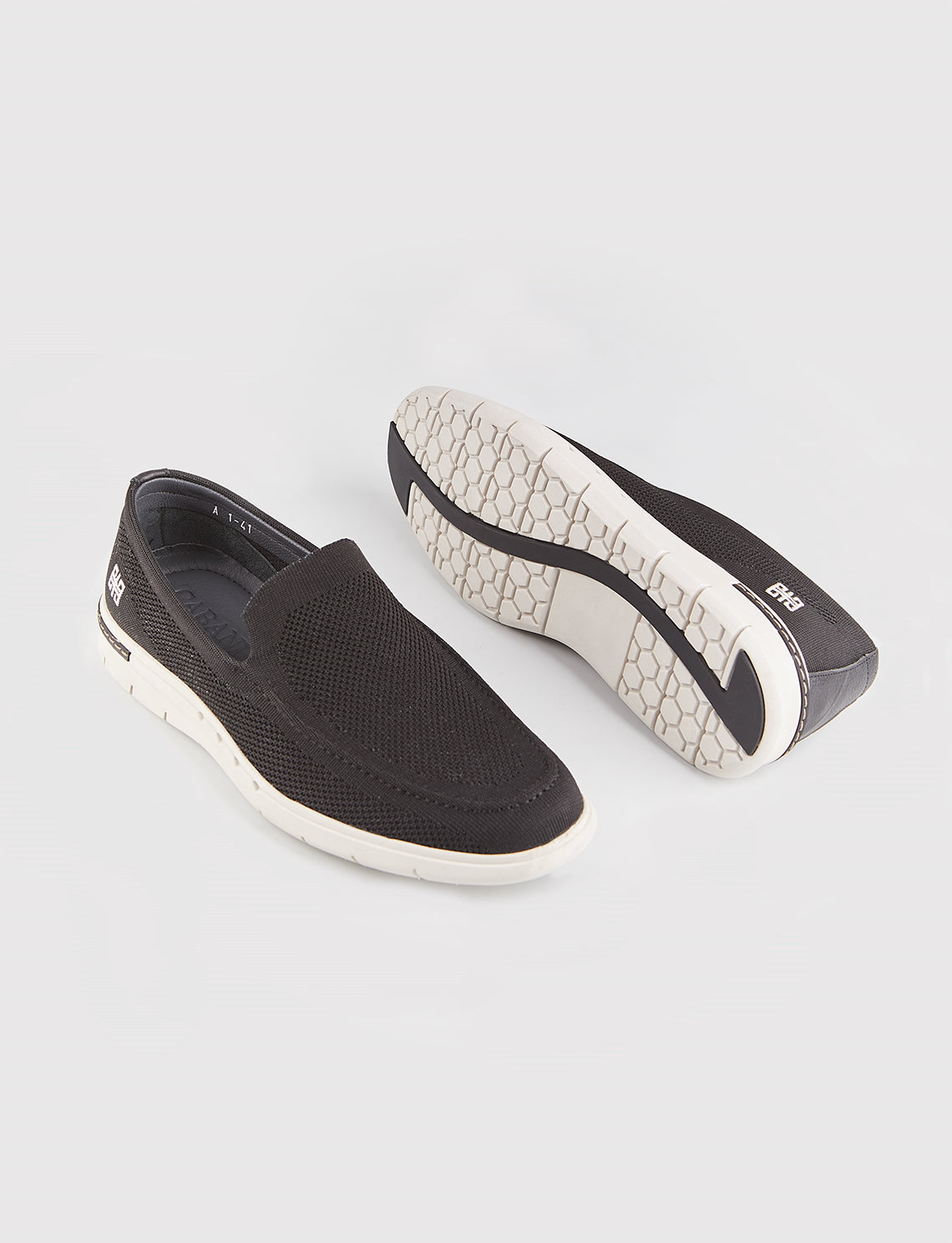 Cabani CA-1 Erkek Triko Günlük Ayakkabı Siyah