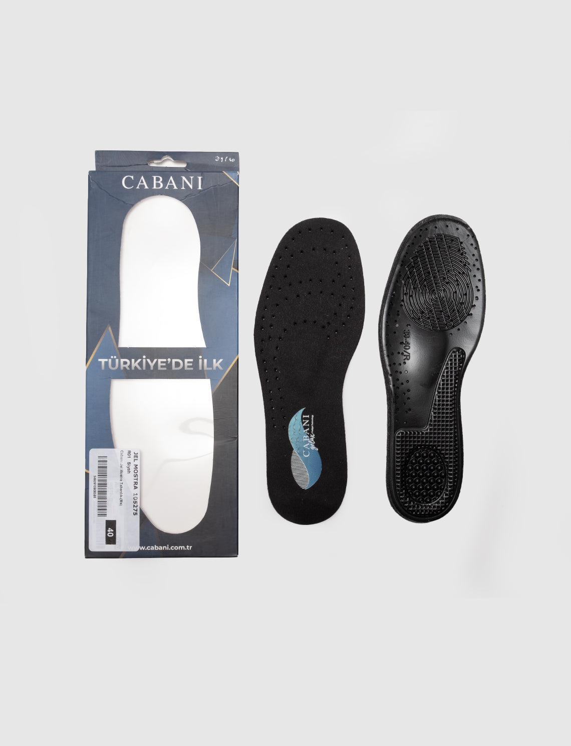 Cabani JEL MOSTRA Erkek Tabanlık Siyah