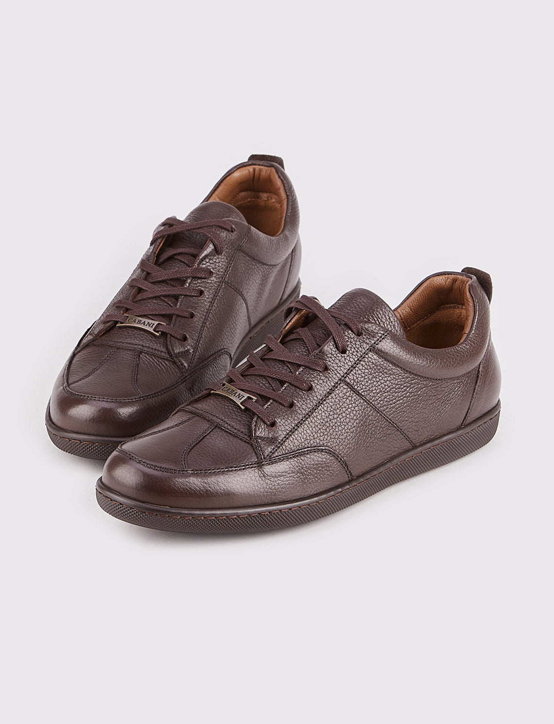 Cabani 297M1317 Erkek %100 Hakiki Deri Günlük Ayakkabı 327 Kahve Kırma Floter
