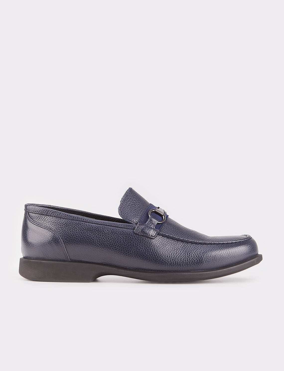 Cabani 121M1416 Erkek %100 Hakiki Deri loafer & makosen Lacivert