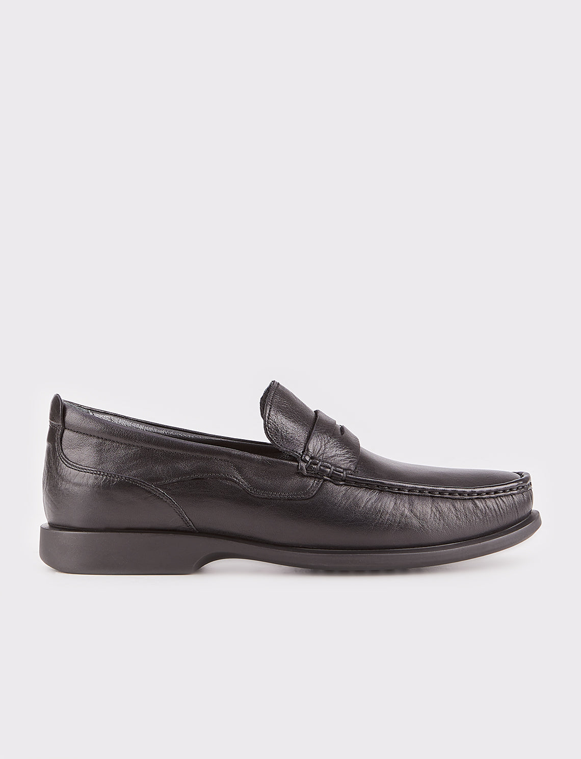 Cabani 121M284 Erkek %100 Hakiki Deri loafer & makosen Siyah