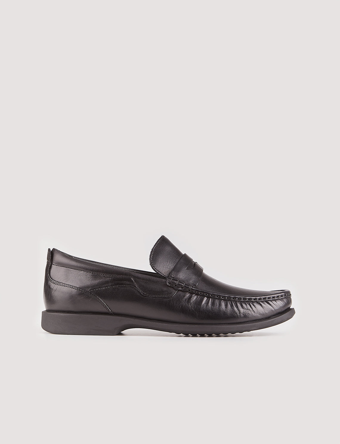 Cabani 121M284 Erkek %100 Hakiki Deri loafer & makosen Siyah