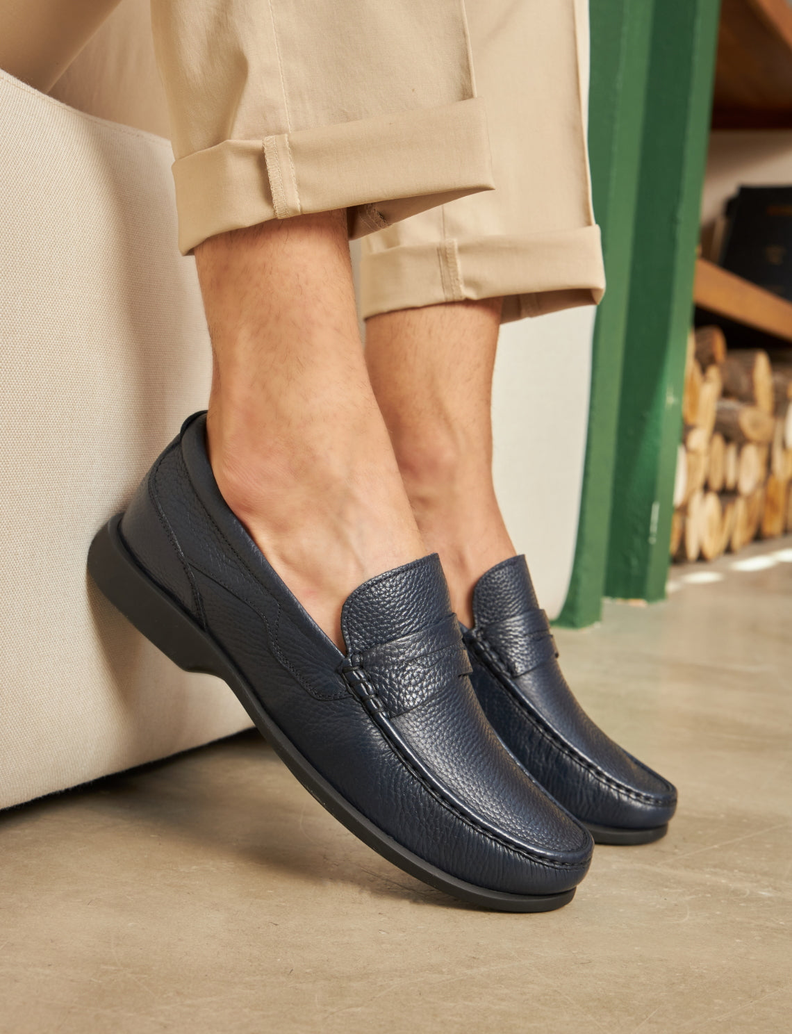 Cabani 121M284 Erkek %100 Hakiki Deri loafer & makosen 886 Laci Floter