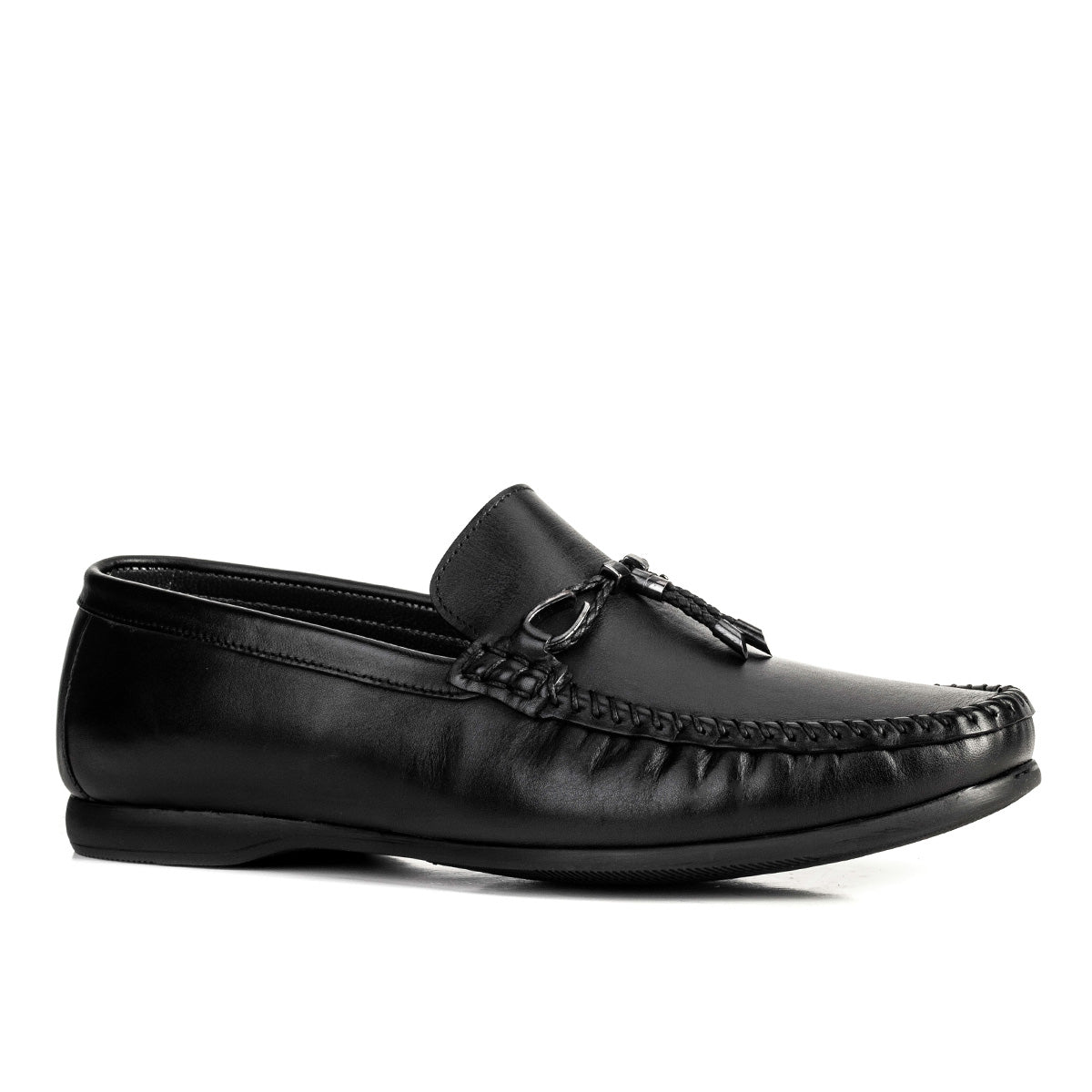 Cabani 167M1434 Erkek %100 Hakiki Deri loafer & makosen Siyah
