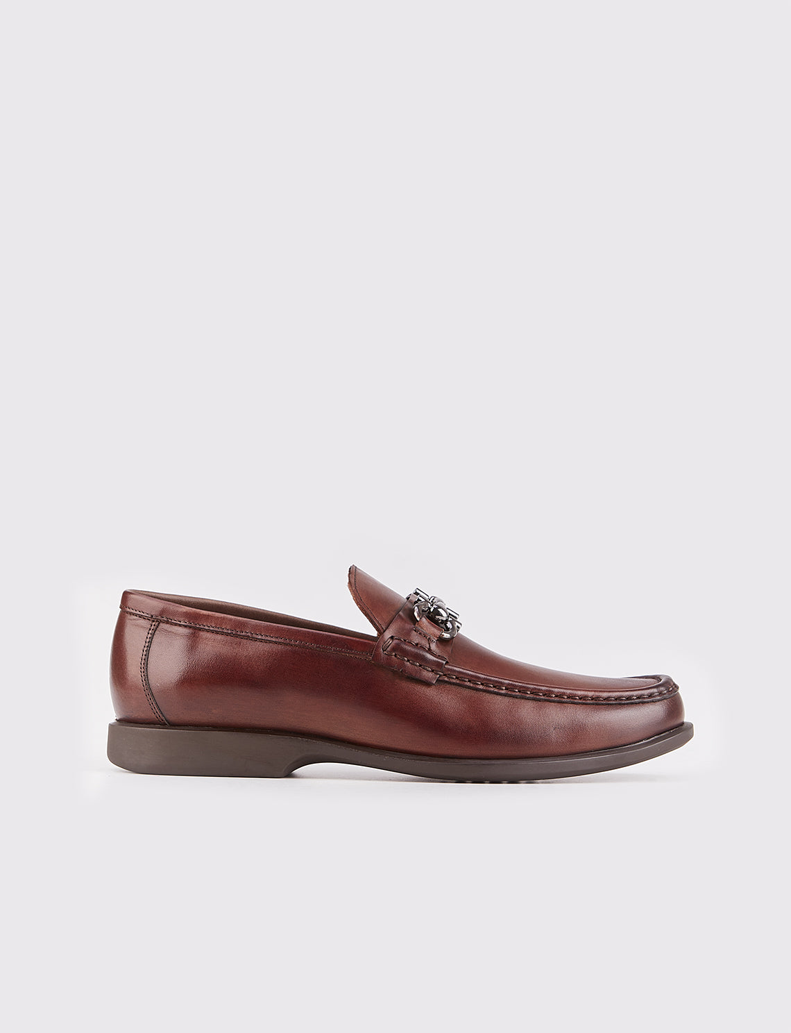 Cabani 121M1133 Erkek %100 Hakiki Deri loafer & makosen Kahverengi