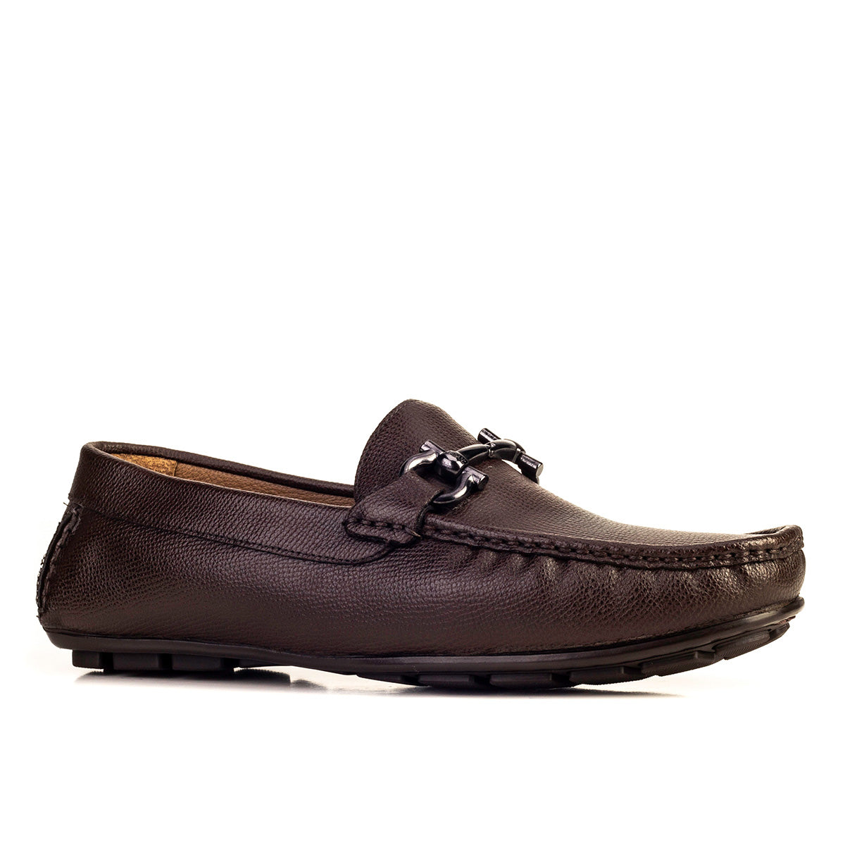 Cabani 010M823 Erkek %100 Hakiki Deri loafer & makosen 997- Kahve Baskılı-Kahve Antik