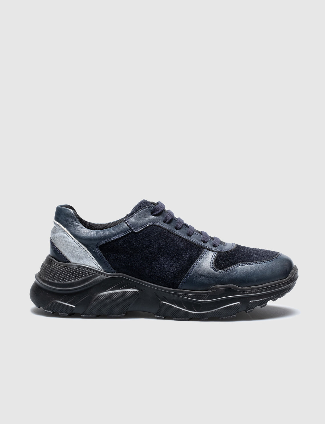 Cabani 256B1463 Kadın %100 Hakiki Deri sneaker &spor Lacivert