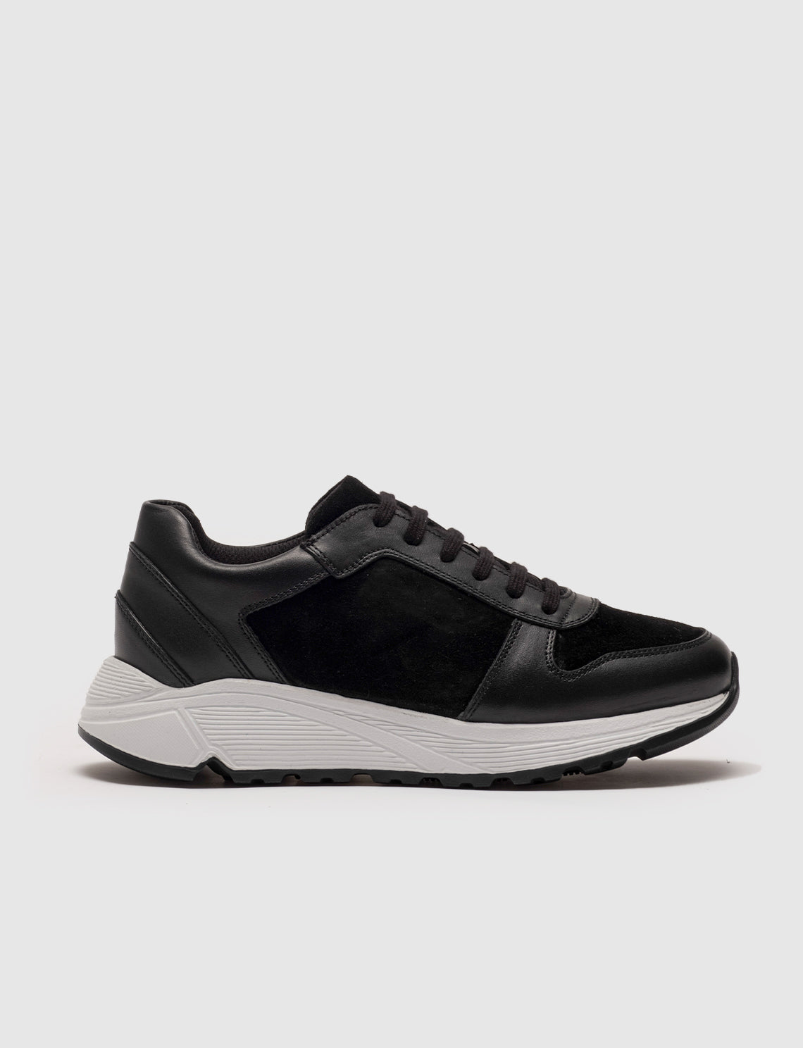 Cabani 265B1463 Kadın %100 Hakiki Deri Sneaker Ayakkabı Siyah