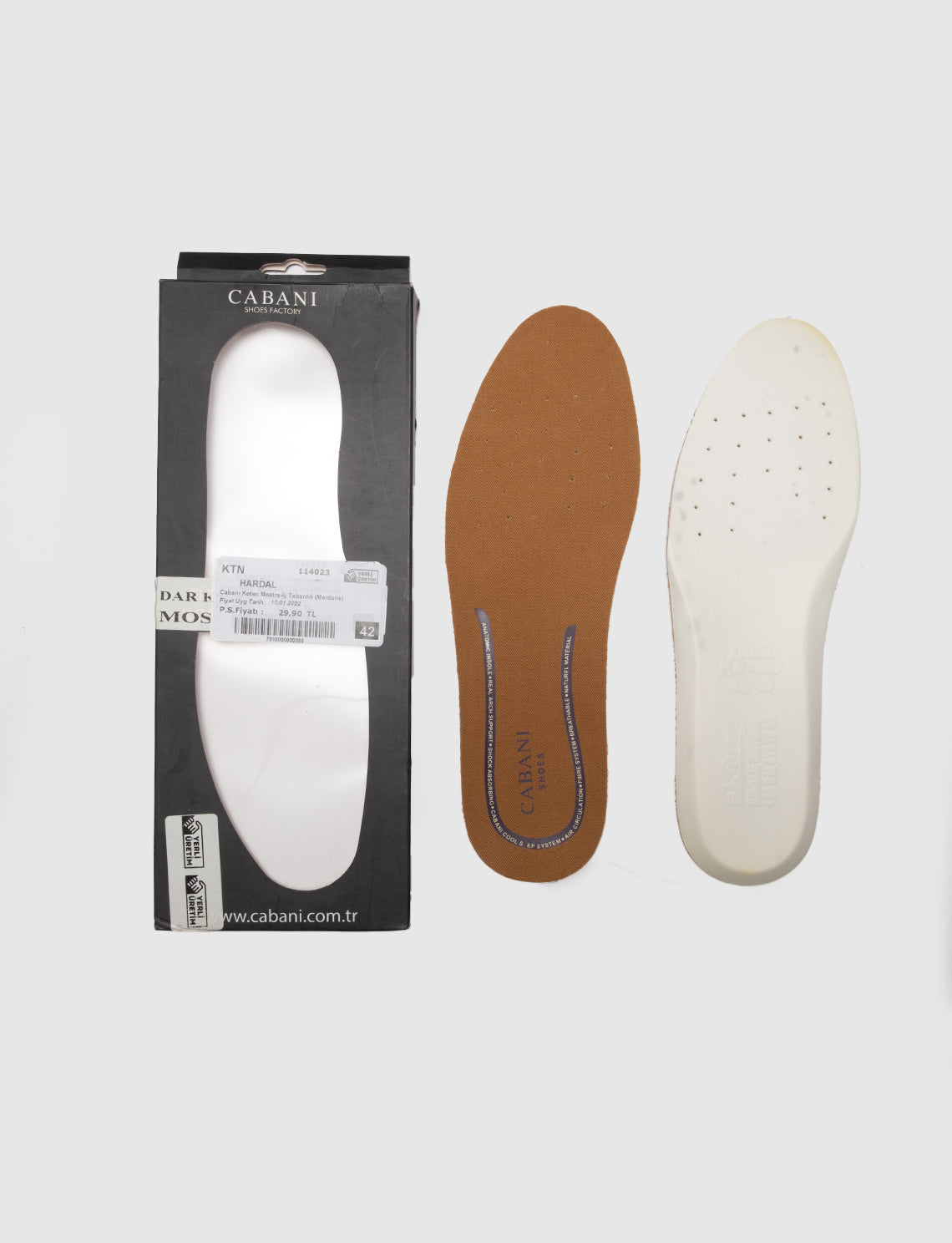 Cabani KTN MOSTRA Erkek Tabanlık Hardal