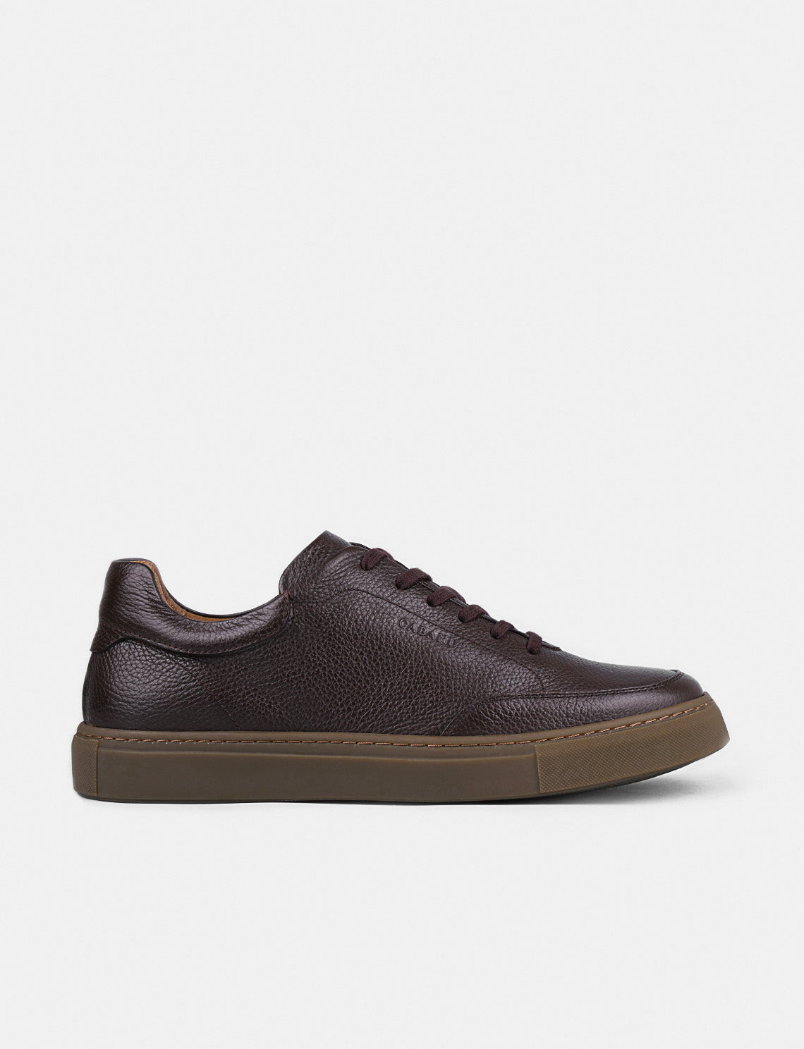 Cabani 518M1545 Erkek %100 Hakiki Deri Sneaker Ayakkabı Kahverengi