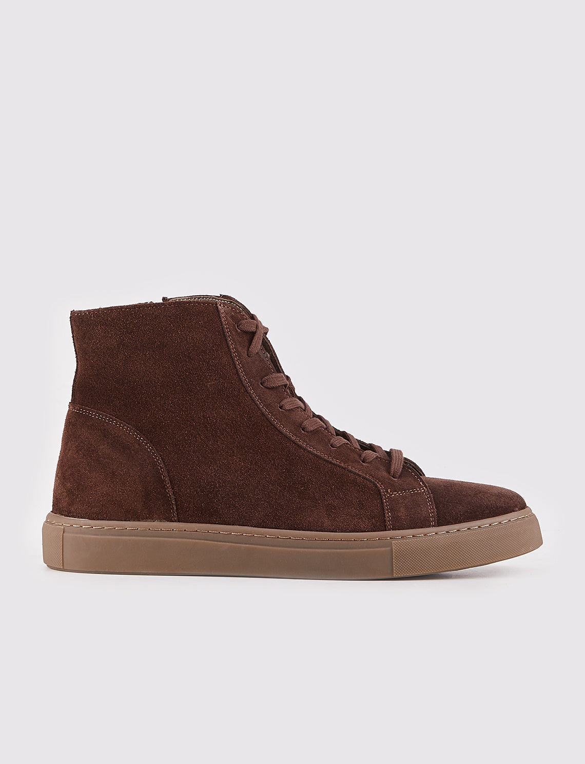 Cabani 518E1582 Erkek Süet Hakiki Deri Loafer Bot Kahverengi