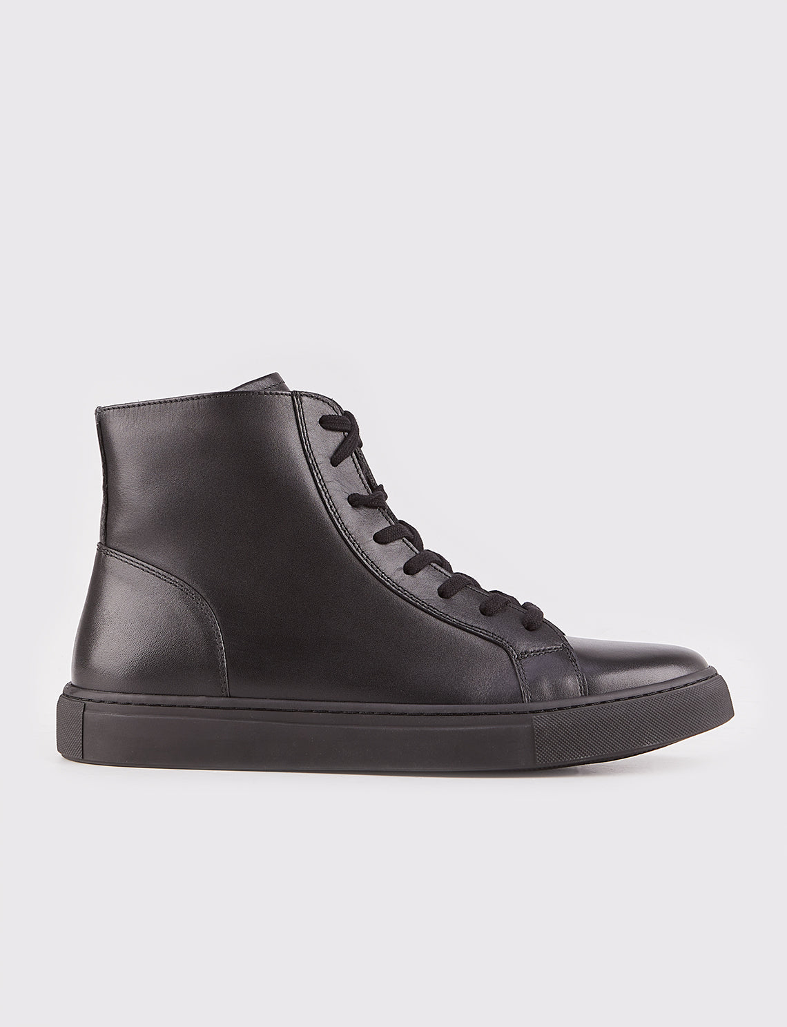 Cabani 518E1582 Erkek %100 Hakiki Deri Loafer Bot 400 Siyah Napa