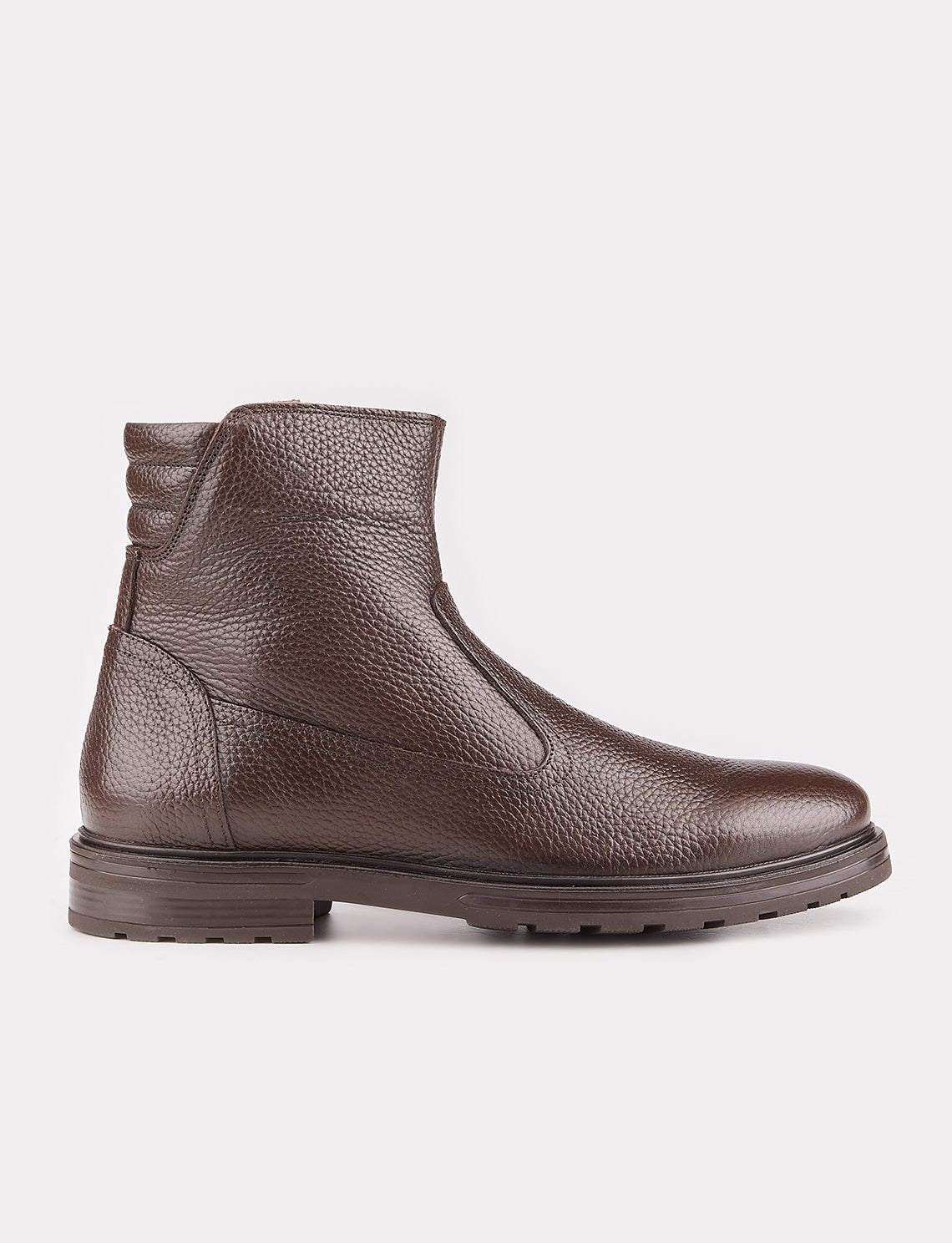 Cabani 546E721 Erkek %100 Hakiki Deri Loafer Bot Kahverengi