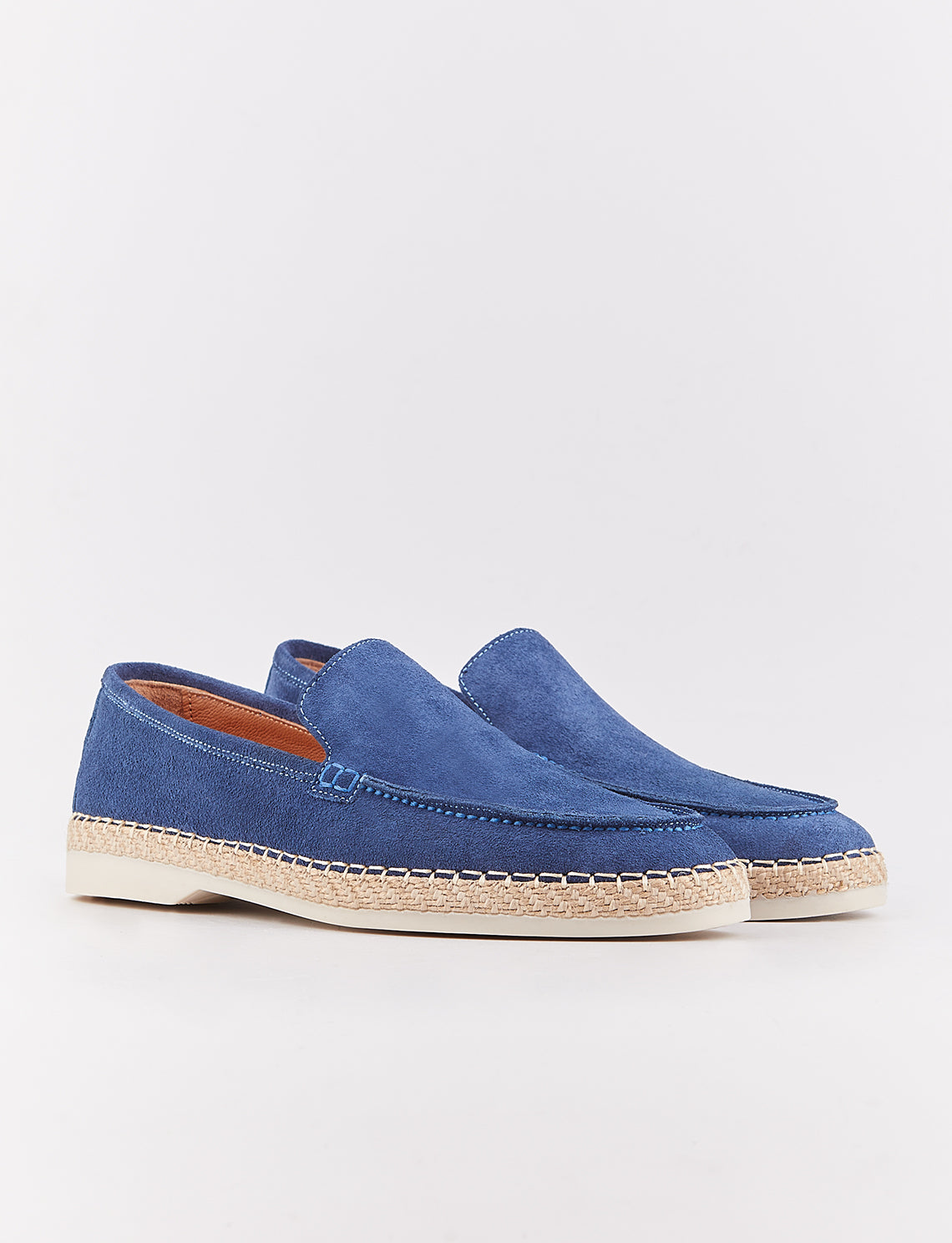 Cabani 31001 Erkek %100 Hakiki Deri Günlük Ayakkabı İndigo Süet