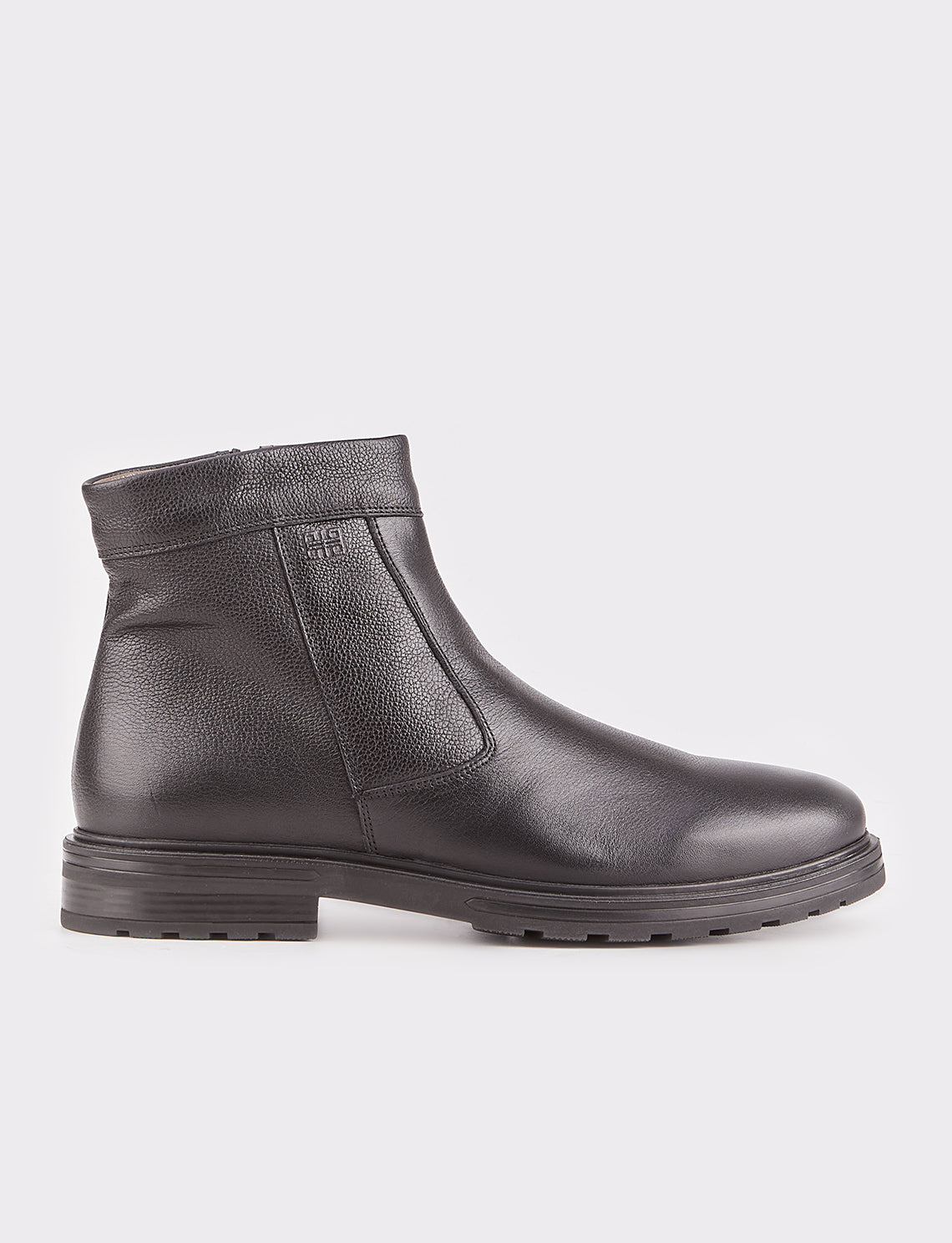 Cabani 546E1601 Erkek %100 Hakiki Deri Loafer Bot Siyah