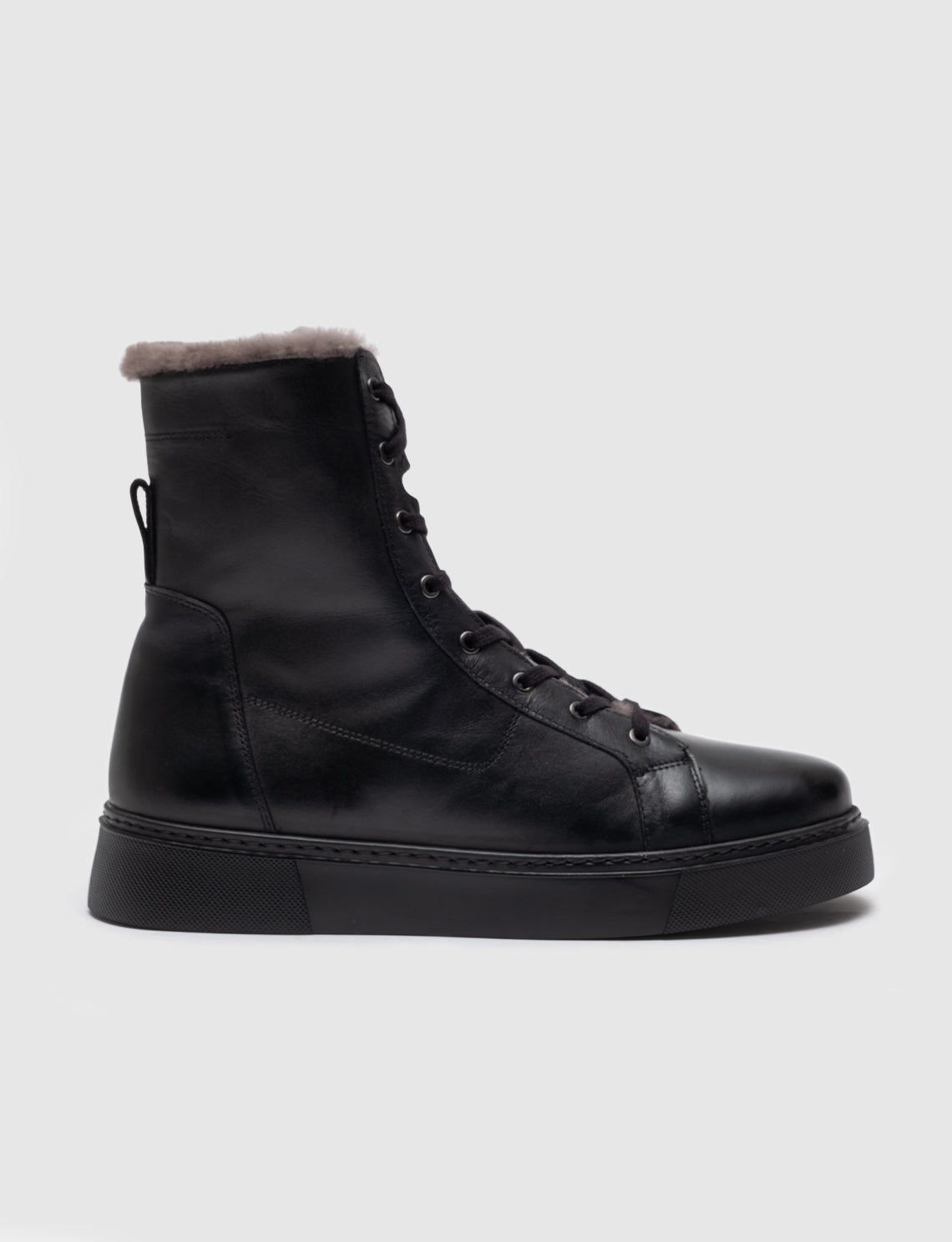 Cabani 378K1609 Erkek %100 Hakiki Deri Loafer Bot Siyah