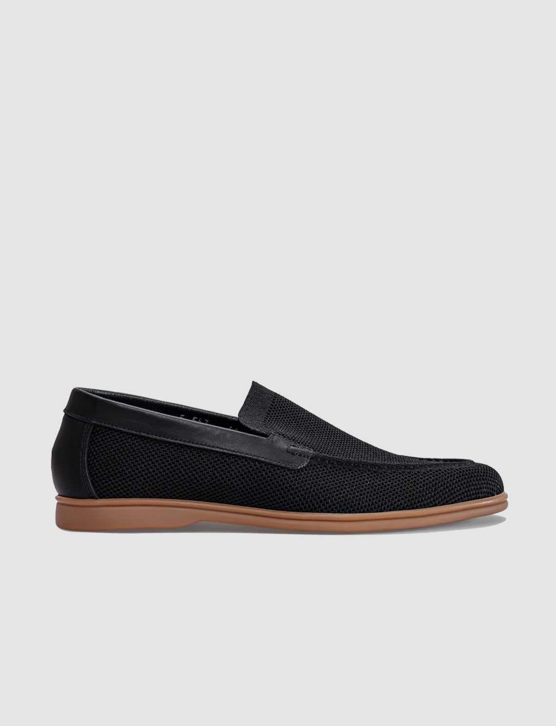 Cabani F-553 Erkek Triko loafer & makosen Siyah-31