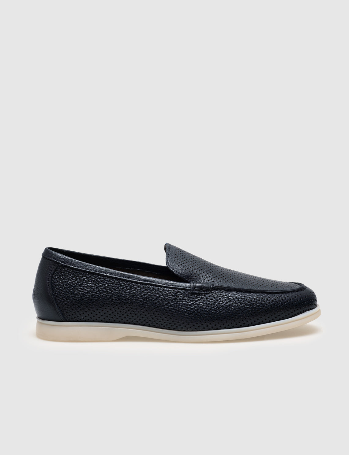 Cabani 572M1651B Erkek %100 Hakiki Deri loafer & makosen Lacivert