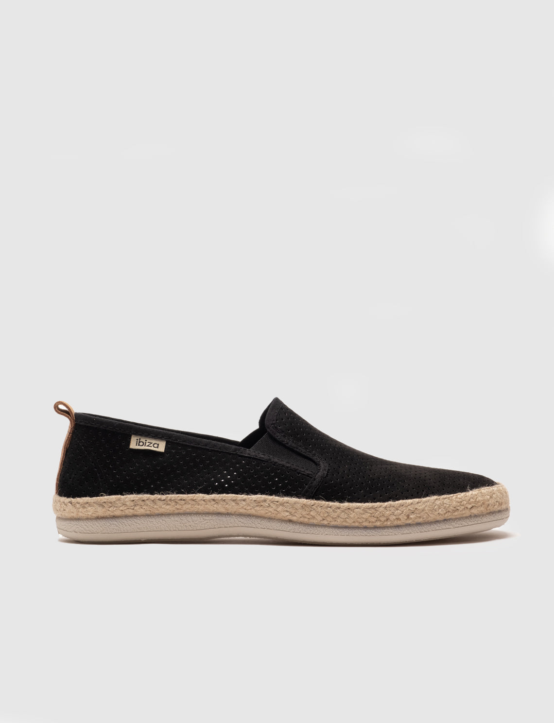 Cabani Espadril-530 Erkek Loafer Ayakkabı NEGRO-Siyah Süet