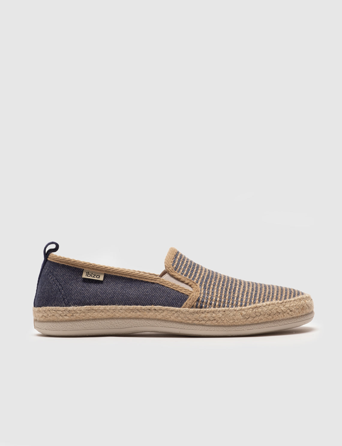 Cabani Espadril-525 Erkek Tekstil Loafer Ayakkabı Mavi