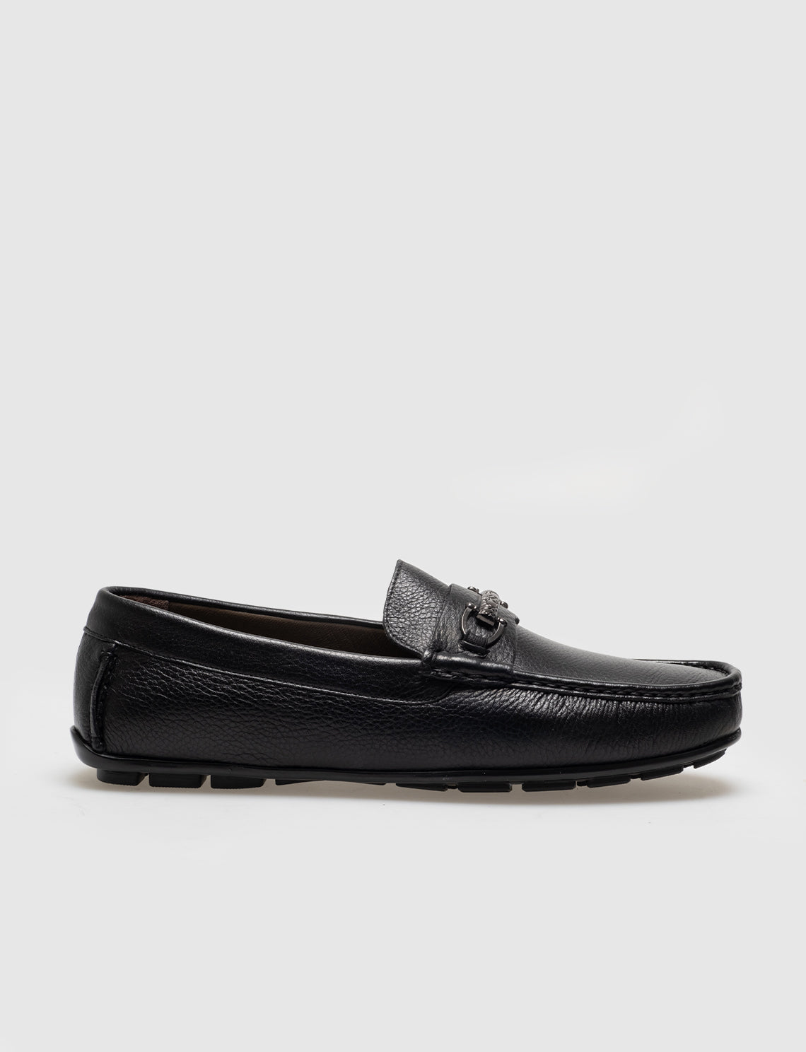Cabani 010M183F Erkek %100 Hakiki Deri loafer & makosen Siyah