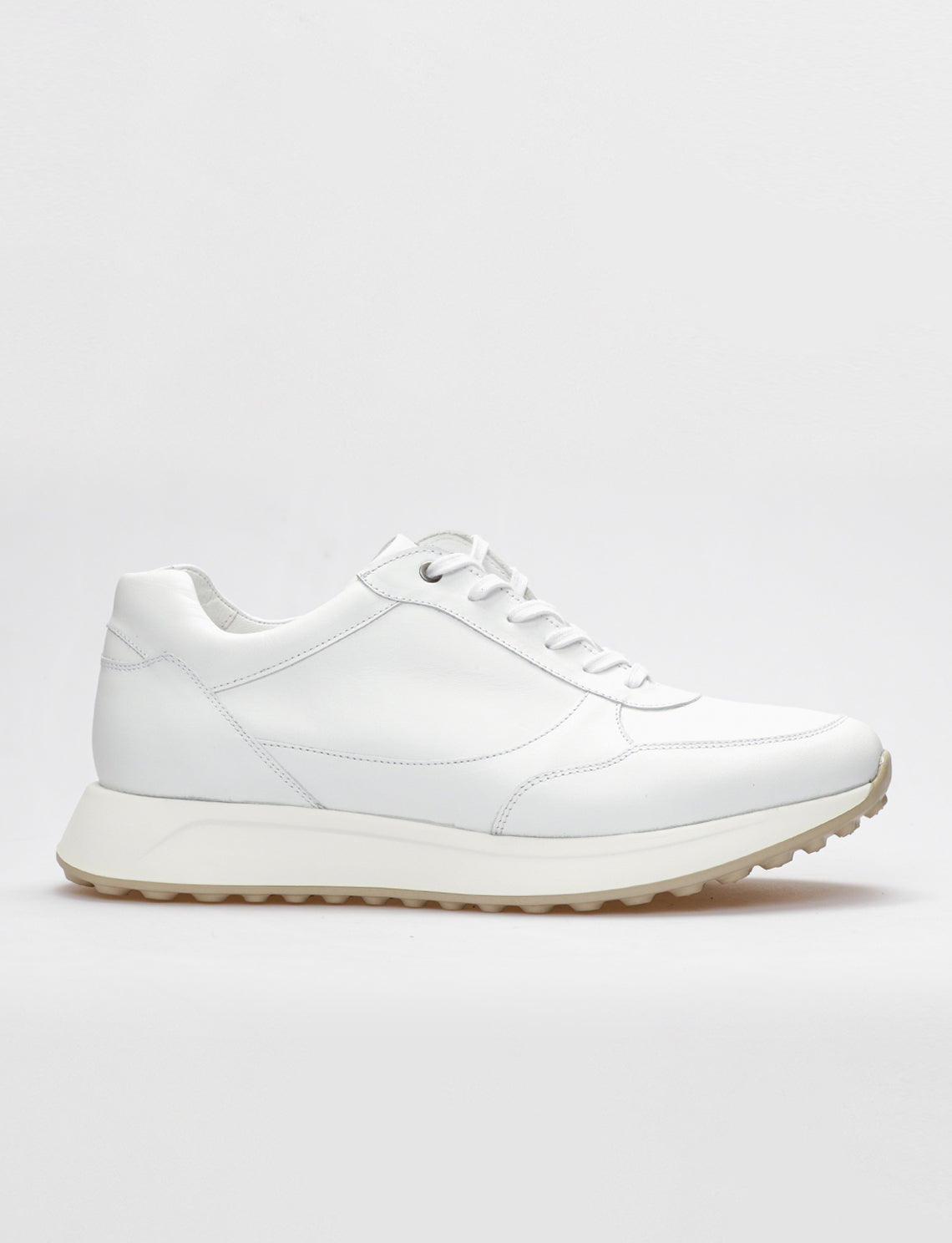 Cabani 619C548 Erkek %100 Hakiki Deri sneaker &spor Beyaz