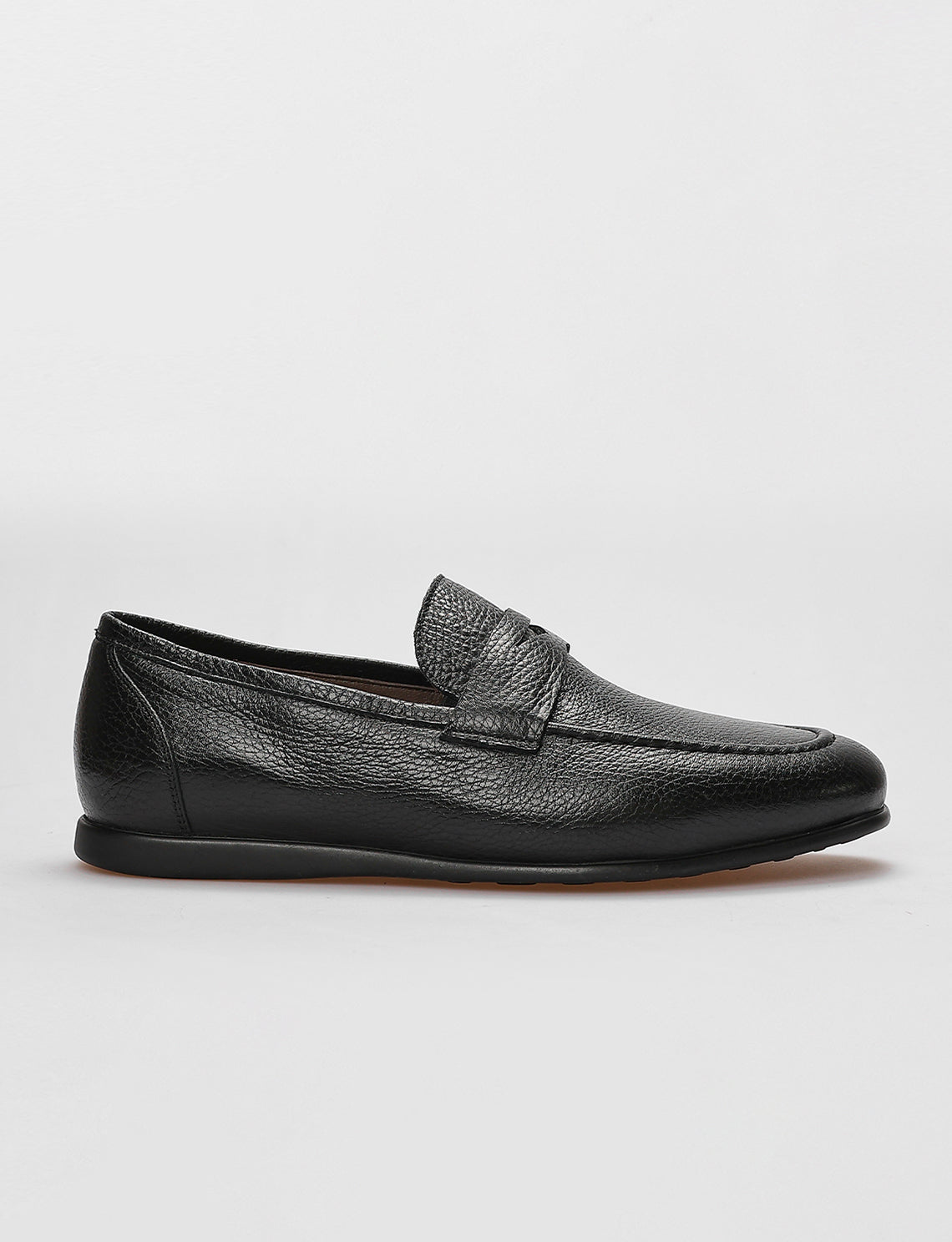 Cabani 153M1726 Erkek %100 Hakiki Deri loafer & makosen Siyah