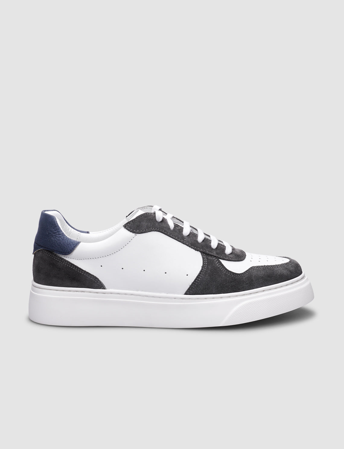 Cabani 611M1713 Erkek %100 Hakiki Deri Sneaker Ayakkabı Beyaz