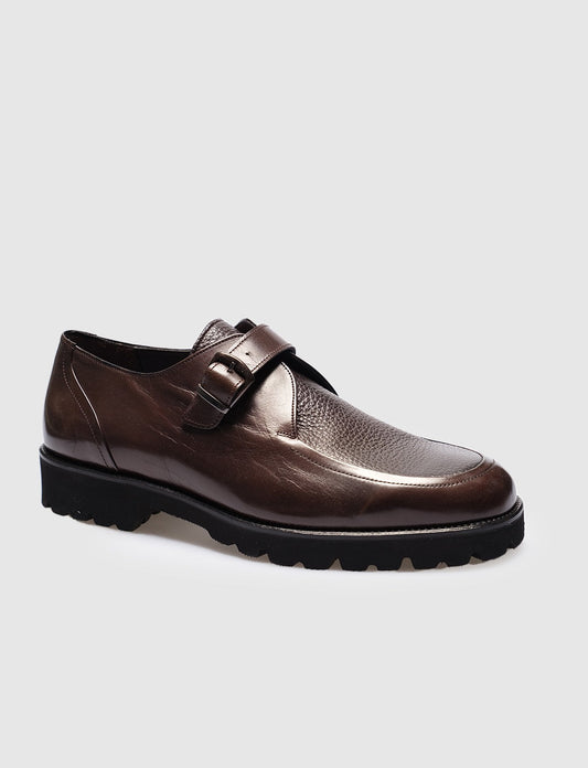 Men Brown  Genuine Leather  Classic Shoes