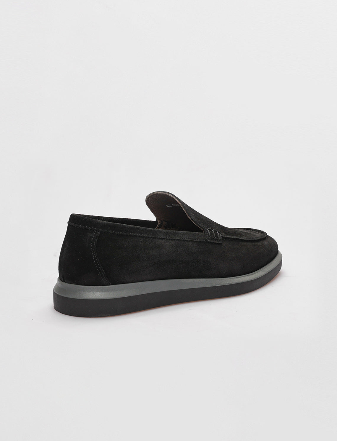 Men Black Genuine Leather Loafers