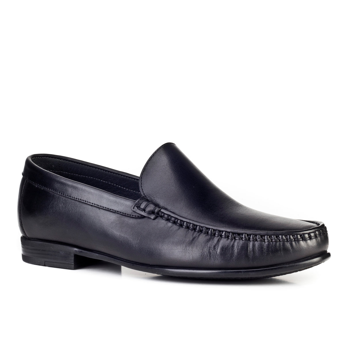 Cabani 442M1175 Erkek %100 Hakiki Deri loafer & makosen 017 -Siyah Analin