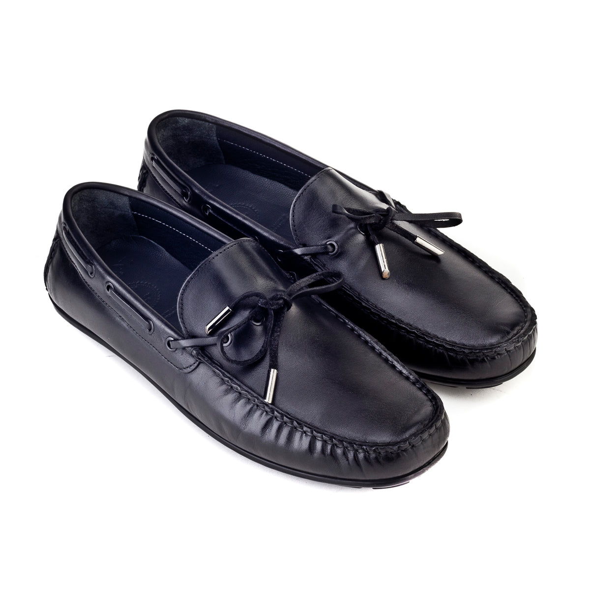 Cabani 010M492 Erkek %100 Hakiki Deri loafer & makosen Siyah