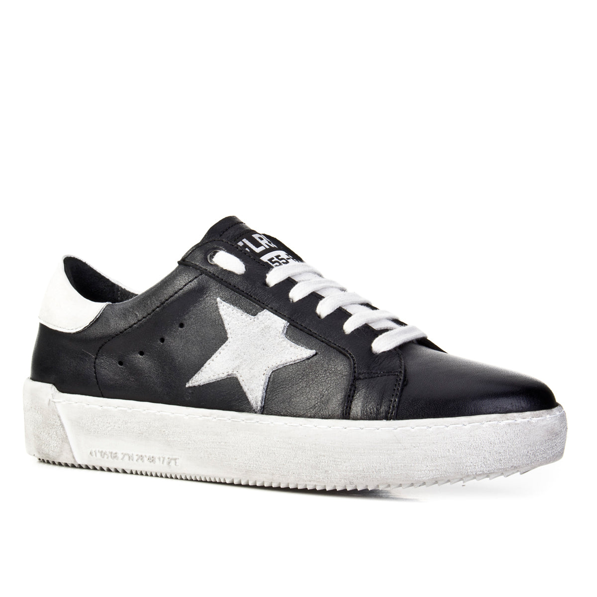 Cabani 212C1400 Kadın %100 Hakiki Deri sneaker &spor Siyah
