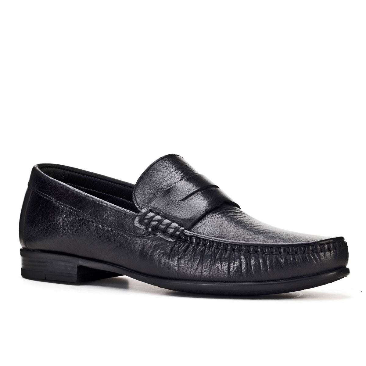 Cabani 442M1176 Erkek %100 Hakiki Deri loafer & makosen Siyah