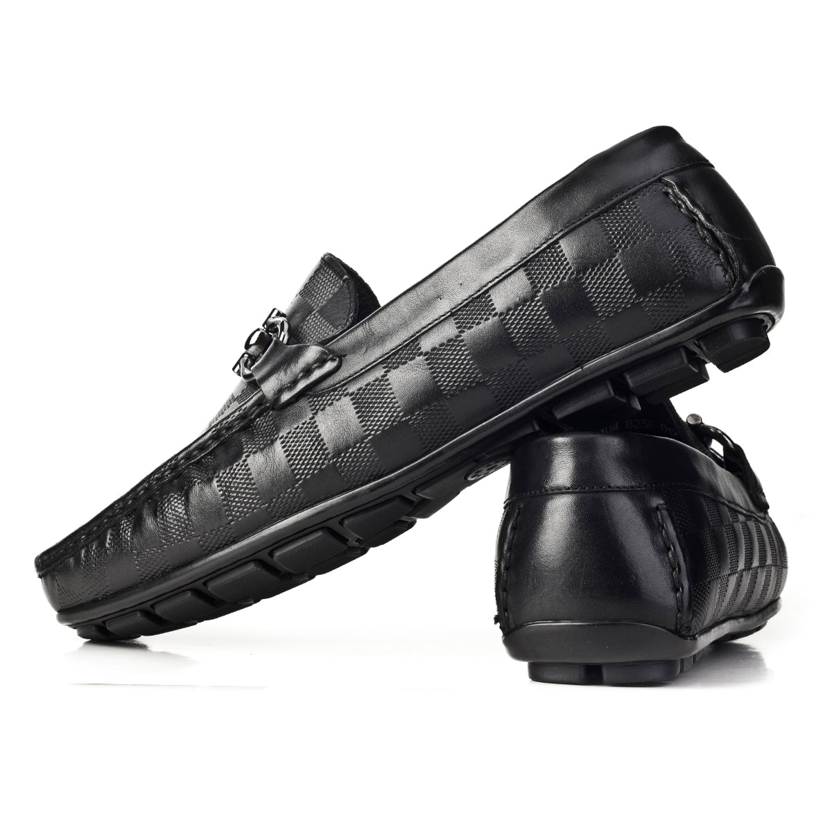 Cabani 010M823F Erkek %100 Hakiki Deri Loafer Ayakkabı 017 Siyah Antik-Siyah Geyik