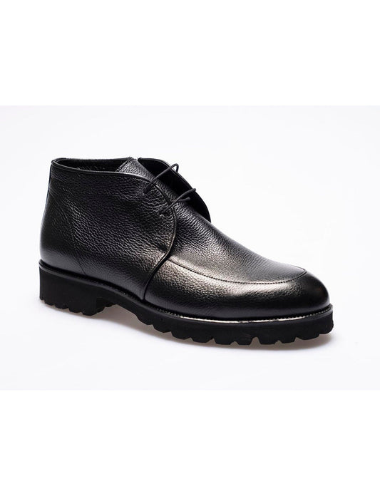 Men   Black  Genuine Leather Classic Shoes