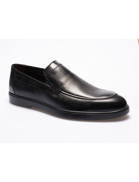 Men  Black   Genuine Leather Classic Shoes