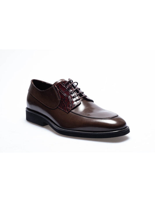 Men Brown Genuine Leather Classic Shoes
