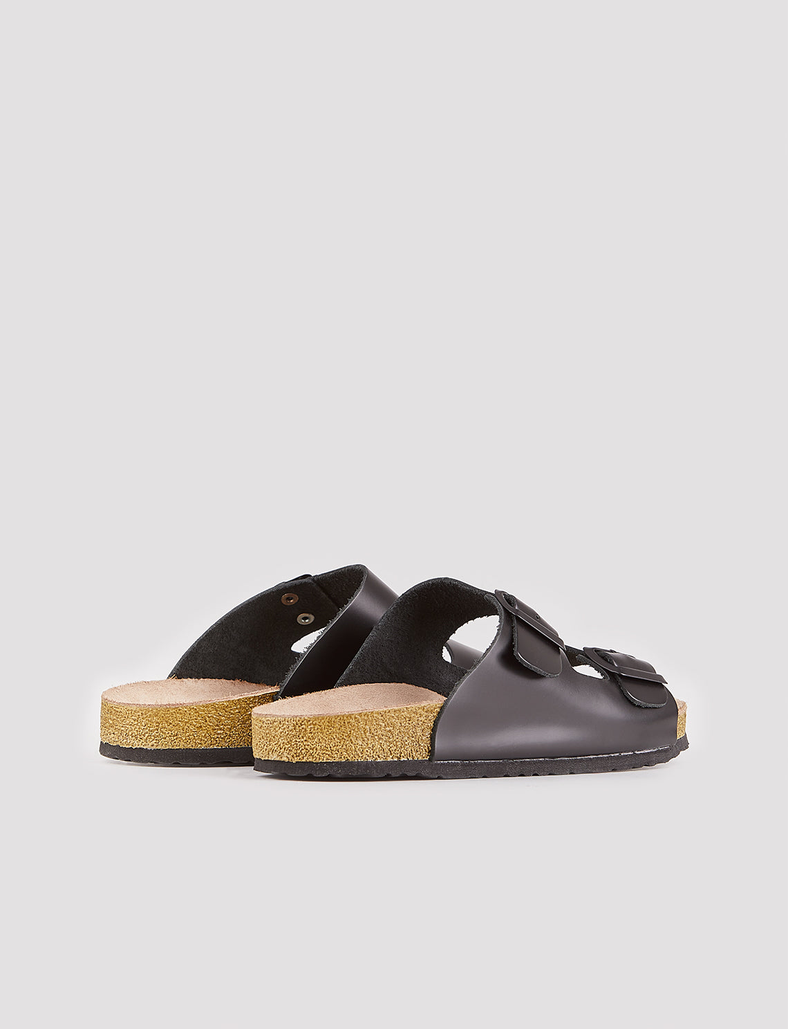 Cabani 002KD Erkek %100 Hakiki Deri Günlük Terlik Siyah