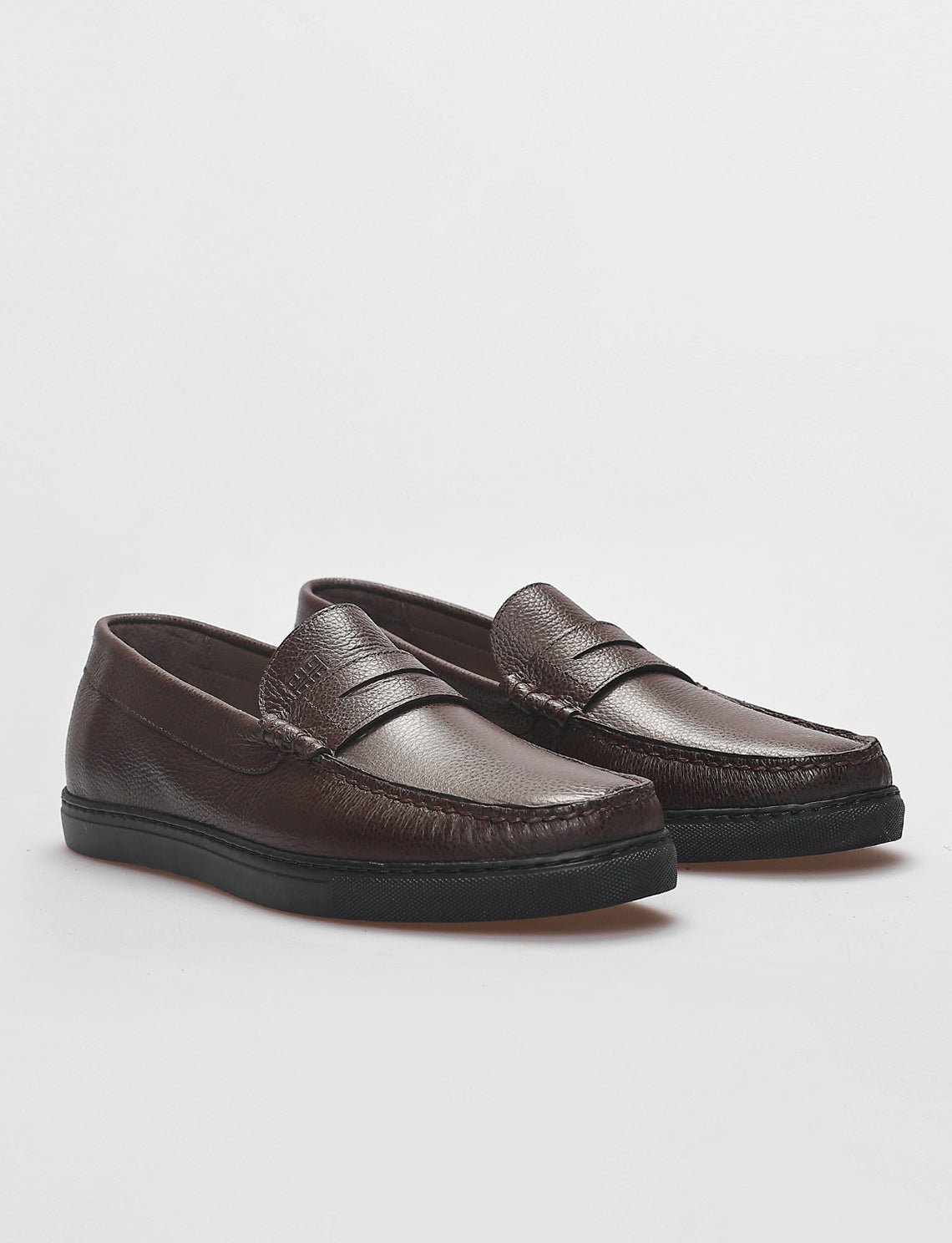 Cabani 393M840 Erkek %100 Hakiki Deri Günlük Ayakkabı Kahverengi