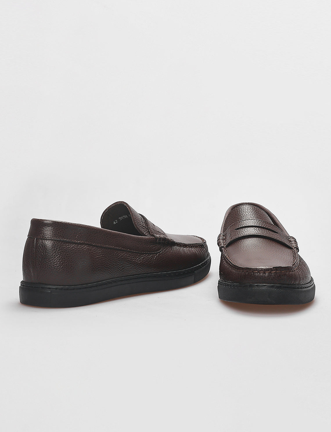 Cabani 393M840 Erkek %100 Hakiki Deri Günlük Ayakkabı Kahverengi