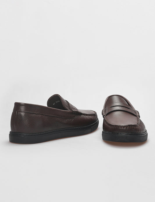 Cabani 393M840 Erkek %100 Hakiki Deri Günlük Ayakkabı Kahverengi