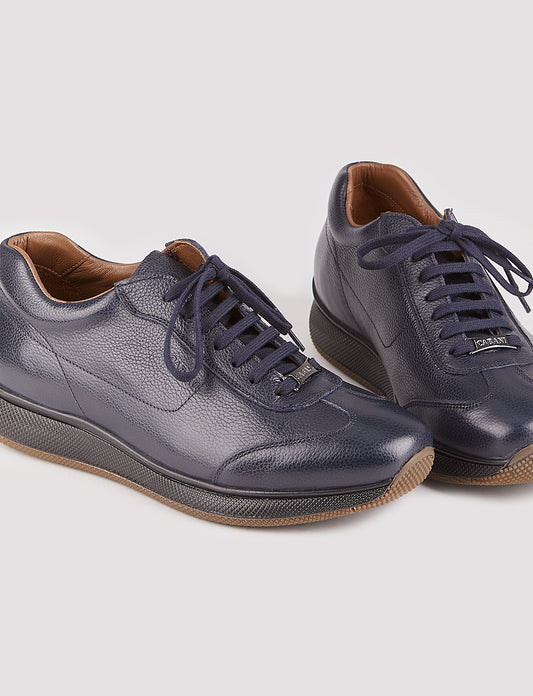 Cabani 492M747 Erkek %100 Hakiki Deri Günlük Ayakkabı Lacivert