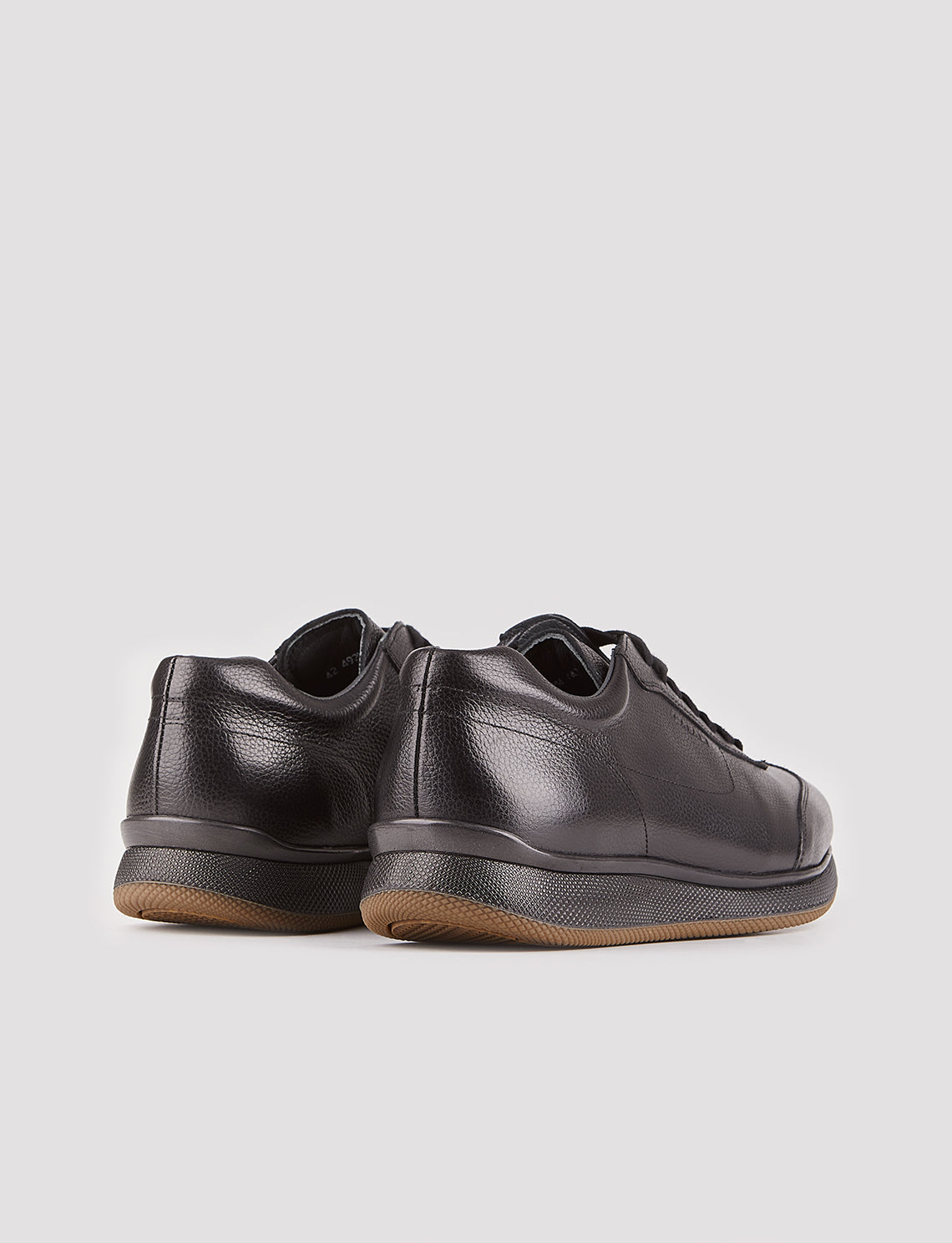 Cabani 492M747 Erkek %100 Hakiki Deri Günlük Ayakkabı Siyah